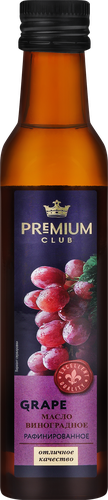 Масло виноградное PREMIUM CLUB рафинированное, 250мл, фотография