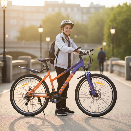 Велосипед ACTIWELL Journey, 26" 21 скорость, в ассортименте, Арт.  JRN26AL-UW, вид