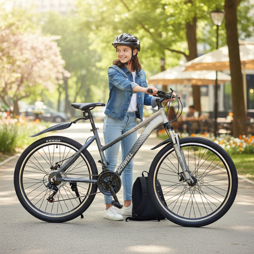 Велосипед ACTIWELL Journey, 26" 21 скорость, в ассортименте, Арт.  JRN26AL-UW, фотография