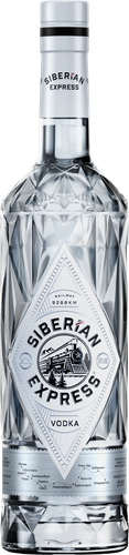 Водка SIBERIAN EXPRESS 40%, 0.7л, крупный план