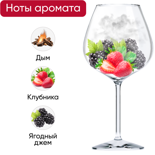 Вино CAFÉ CULTURE Пинотаж Вестерн Кейп сортовое красное сухое, 0.75л, картинка
