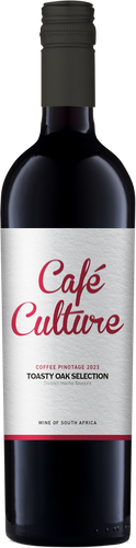 Вино CAFÉ CULTURE Пинотаж Вестерн Кейп сортовое красное сухое, 0.75л, фотография