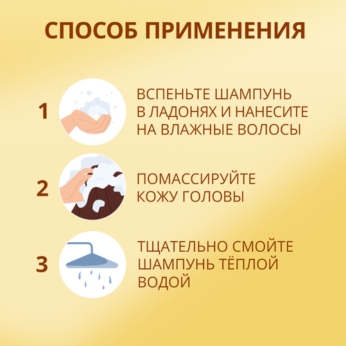 Шампунь для волос ШАУМА Для всей семьи, 650мл, вид
