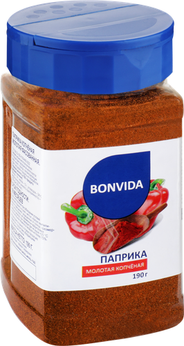 Паприка копченая BONVIDA молотая, 190г, фото