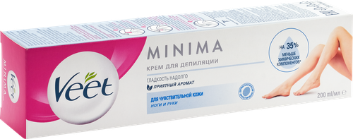 Крем для депиляции VEET Minima для чувствительной кожи, 200мл, фото