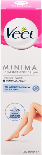 Крем для депиляции VEET Minima для чувствительной кожи, 200мл, картинка
