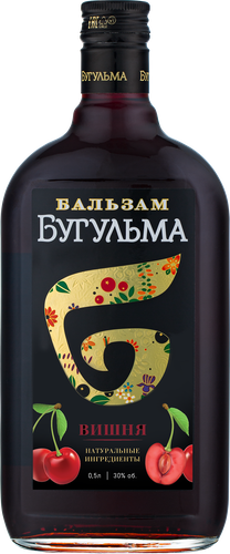 Бальзам БУГУЛЬМА Вишня 30%, 0.5л