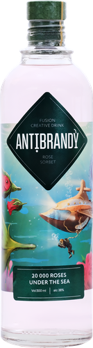 Напиток спиртной ANTIBRANDY 20 000 Roses under the sea 38%, 0.5л
