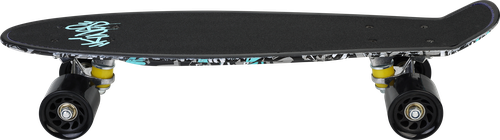 Скейтборд ACTIWELL 55x14,5см, с принтом, Арт. SKA-03, крупный план