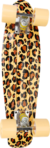 Скейтборд ACTIWELL 55x14,5см, с принтом, Арт. SKA-03, вид