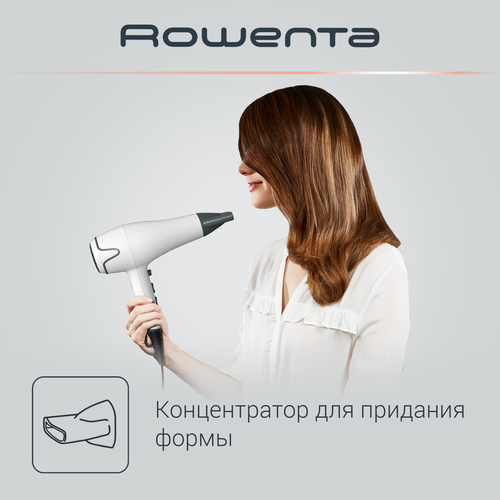 Фен ROWENTA 2200Вт, 6 режимов, диффузор, концентратор, Арт. CV5708F0, фото