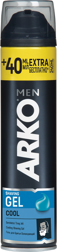 Гель для бритья ARKO Cool, 240мл, вид