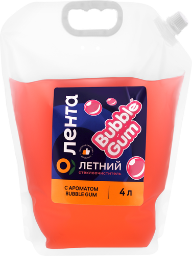 Стеклоочиститель летний ЛЕНТА Bubble Gum, 4л, фото