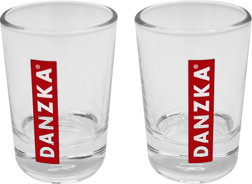 Водка DANZKA 40%, с 2-мя стопками, п/у, 0.7л, фотография
