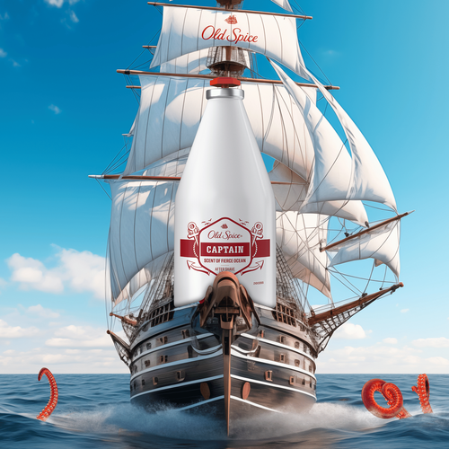 Лосьон после бритья OLD SPICE Captain, 100мл, детальное фото