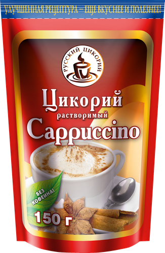Цикорий РУССКИЙ ЦИКОРИЙ Cappuccino на фруктозе, 150г, детальное фото
