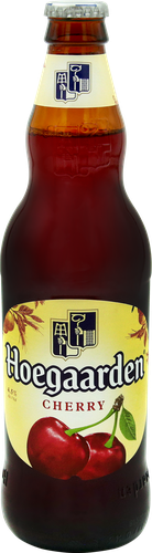 Напиток пивной HOEGAARDEN со вкусом вишни нефильтрованный пастеризованный 4,5%, 0.44л, изображение