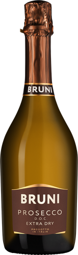 Вино игристое BRUNI Просекко Экстра Драй белое брют, 0.75л, картинка