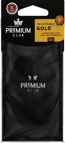 Ароматизатор автомобильный ЛЕНТА Prestige Gold, подвесной, Арт. 10351, крупный план