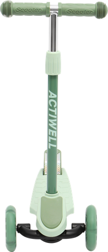 Самокат трехколесный ACTIWELL KIDS не складной, со светящимися передними  колесами, Арт. ACT-S02, изображение
