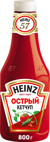 Кетчуп HEINZ Острый, 800г, картинка