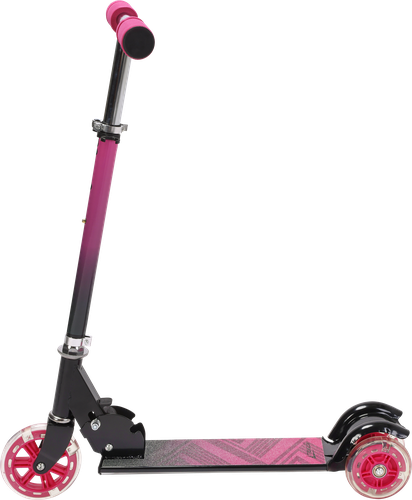 Самокат детский ACTIWELL KIDS трехколесный, со светящимися колесами,  Арт. SCO-4-new, крупный план