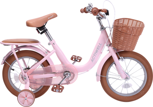 Велосипед детский ACTIWELL 14" стальная рама, в ассортименте, Арт. KID-ST14-G, крупный план