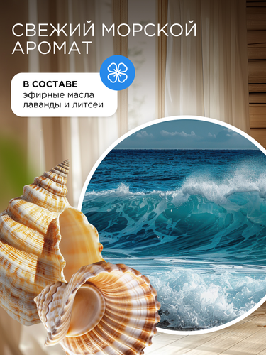 Кондиционер для белья SYNERGETIC Бескрайний океан, 1,5л, вид