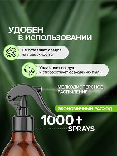 Освежитель воздуха SYNERGETIC Пачули и нероли, 380мл, крупный план
