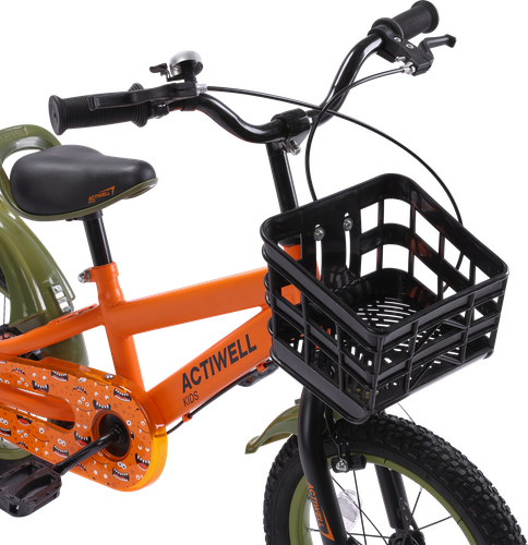 Велосипед детский ACTIWELL 14" стальная рама, в ассортименте, Арт. KID-ST14-B, картинка