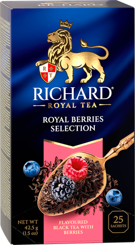 Чай черный RICHARD Royal Berries Selection арома, 25пак, фото