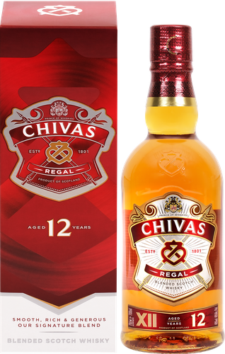 Виски CHIVAS REGAL Шотландский купажированный 12 лет, 40%, п/у/без/пу, 
0.7л, фотография