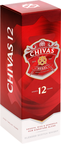 Виски CHIVAS REGAL Шотландский купажированный 12 лет, 40%, п/у/без/пу, 
0.7л, детальное фото