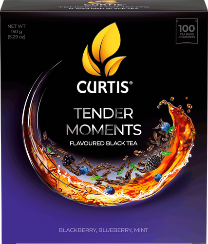 Чай черный CURTIS Tender Moments, 100саш, фотография
