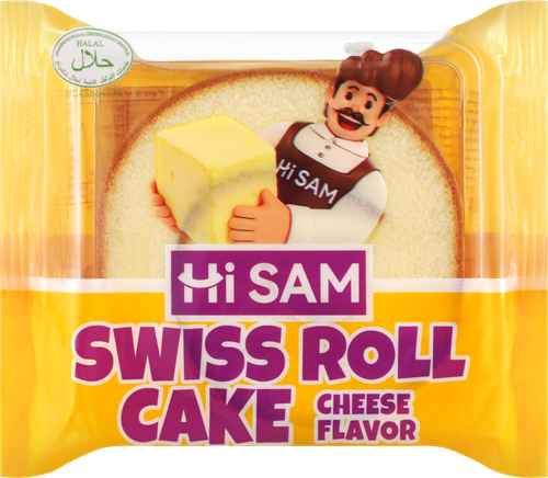 Рулет HI SAM со вкусом сыра, 70г, вид