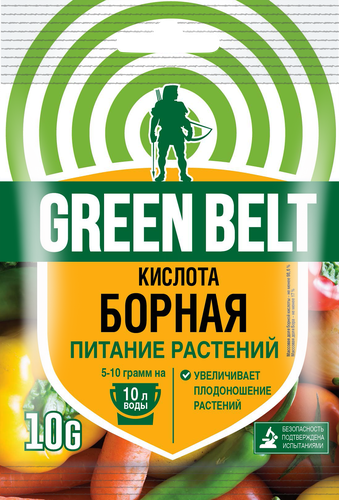 Борная кислота GREEN BELT, Арт. 04-425, 11г, вид