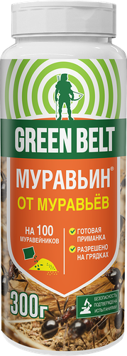 Средство от муравьев GREEN BELT Муравьин, Арт. 01-950, 300г, изображение