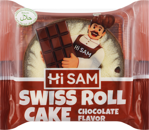 Рулет HI SAM со вкусом шоколада, 70г, картинка
