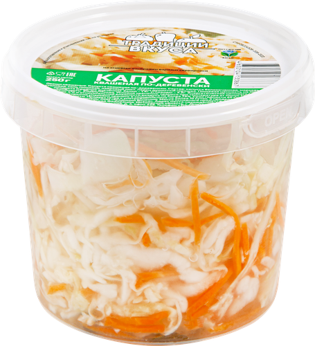 Капуста квашеная ТРАДИЦИИ ВКУСА По-деревенски, 250г, изображение