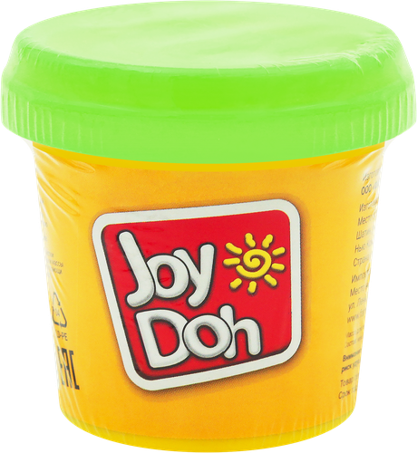 Масса для лепки JOY DOH 1 баночка, цвет в ассортименте, 112г, Арт. POT-01/112, фото