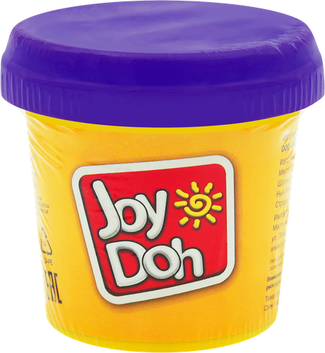 Масса для лепки JOY DOH 1 баночка, цвет в ассортименте, 112г, Арт. POT-01/112, изображение