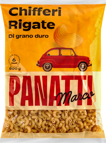 Макароны MARCO PANATTI Рожки группа А высший сорт, 800г, фото