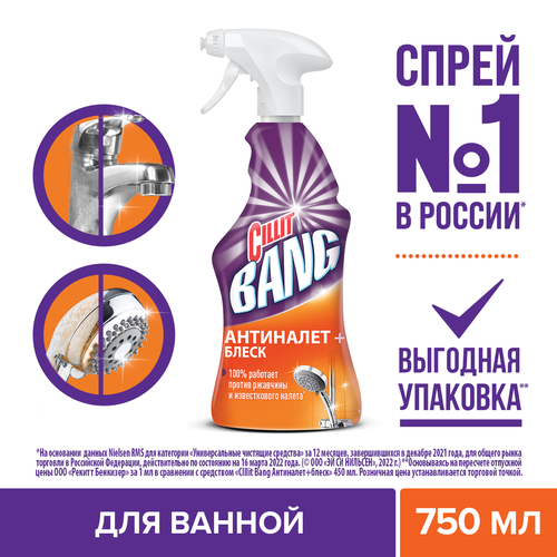 Средство для чистки CILLIT Bang универсальное, 750мл, изображение