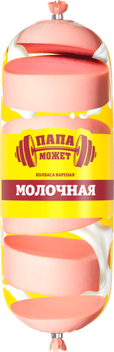 Колбаса вареная ПАПА МОЖЕТ Молочная, весовая, детальное фото