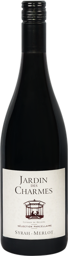 Вино JARDIN DES CHARMES SYRAH-MERLOT Пэй Кото де Безье красное сухое, 0.75л