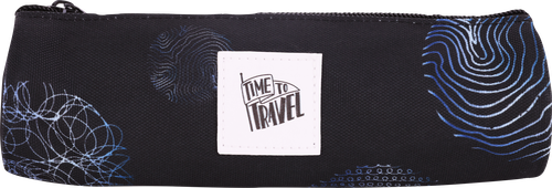 Пенал ЛЕНТА KIDS Travel черный, 20x5x5см, Арт. XFCF-2, крупный план