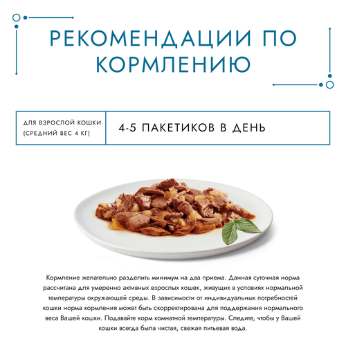 Корм влажный для взрослых кошек ГУРМЭ Желе Де-Люкс, с говядиной в роскошном желе, 75г, крупный план