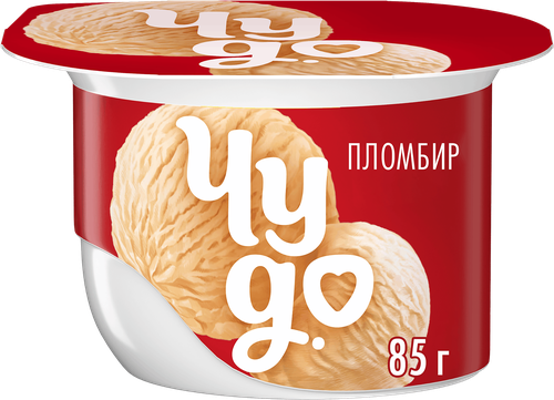 Десерт творожный ЧУДО Воздушный Творожок взбитый со вкусом пломбир 5,8%, без змж, 85г, детальное фото