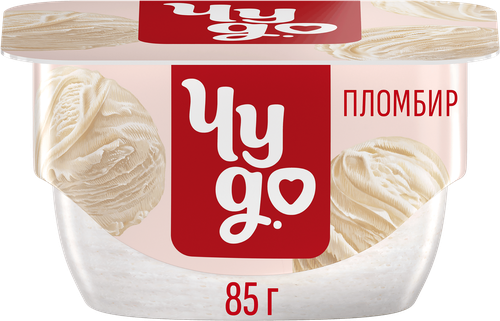 Десерт творожный ЧУДО Воздушный Творожок взбитый со вкусом пломбир 5,8%, без змж, 85г, изображение