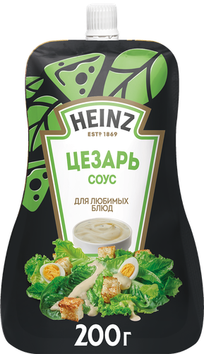 Соус HEINZ Цезарь, на основе растительных масел, 200г, картинка